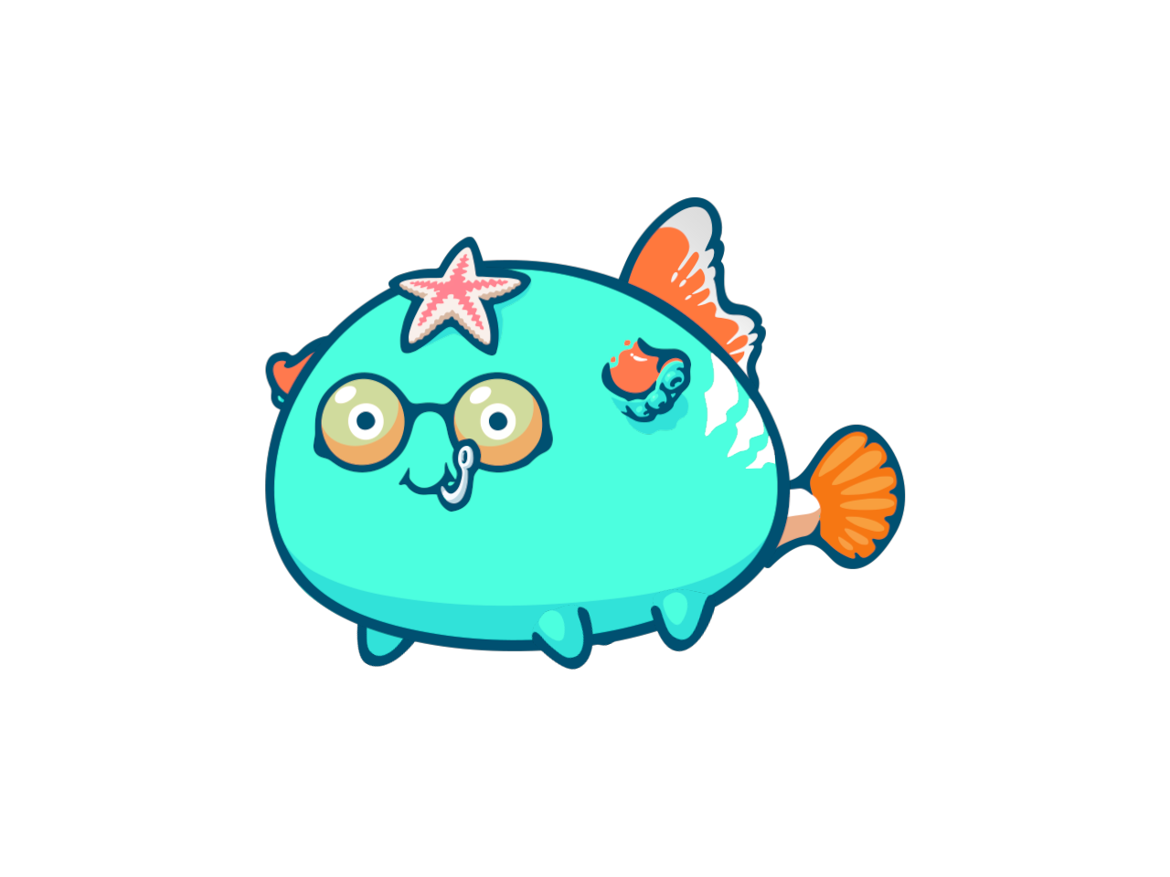 Axie #5881537 AQUA STAR MvP